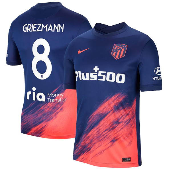 Maillot Atlético de Madrid Griezmann 8 Exterieur 2021 2022